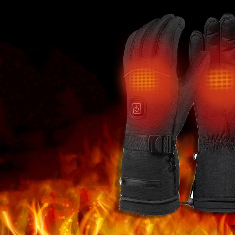 Oplaadbare Verwarmde Handschoenen ( Frans Fabricaat )